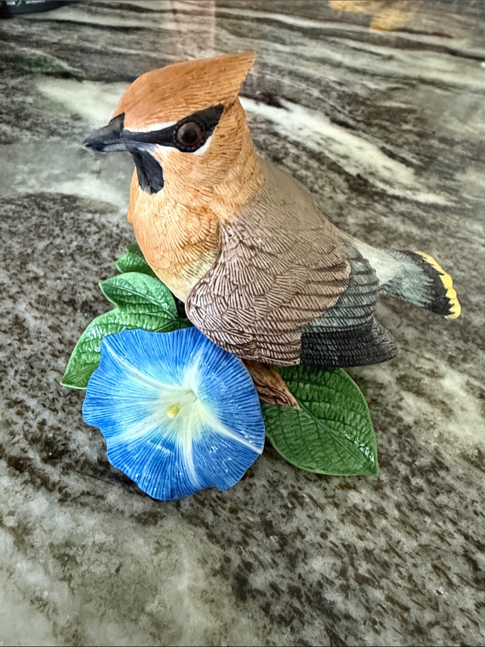 Lenox Cedar Waxwing Porcelain Bird Figurine – Fine China – Collectible